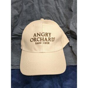 Angry Orchard Hard Cider - Beige Trucker Baseball Hat Cap - Snapback Adjustable